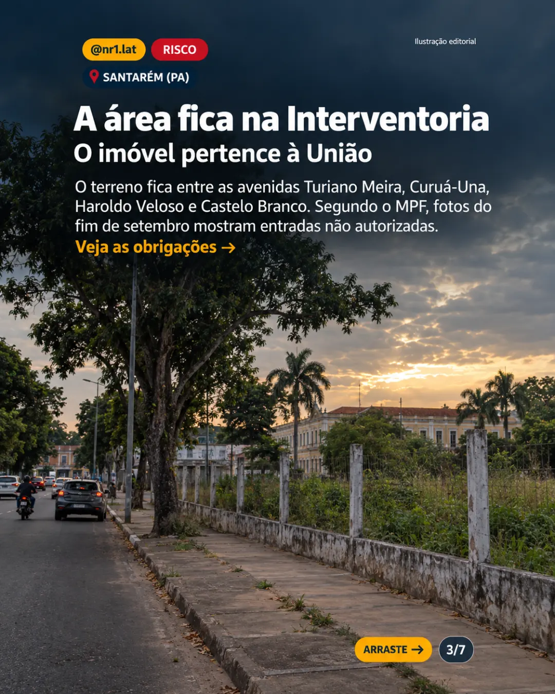 Santarém (PA): MPF pede multa de R$ 5 mil por dia à União por terreno — imagem 3 de 7