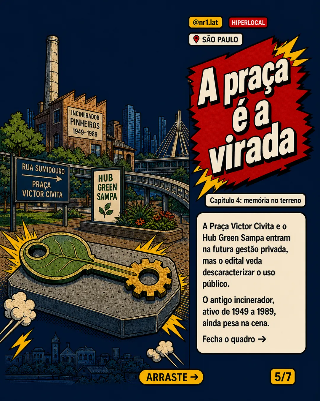 São Paulo quer arena em área pública cobiçada de Pinheiros — imagem 5 de 7