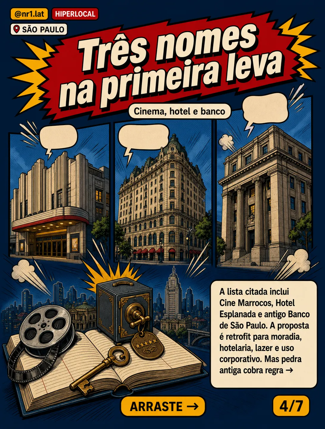 São Paulo mira leilão de ícones do Centro para moradia — imagem 4 de 7