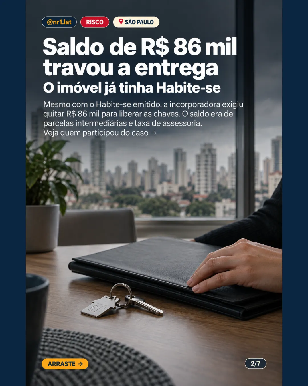 São Paulo: compradora fica sem chaves e é cobrada por IPTU — imagem 2 de 7