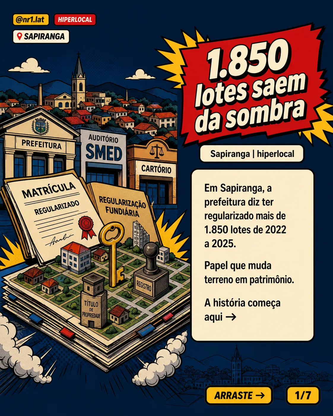 Sapiranga regulariza 1,85 mil lotes e movimenta imóveis — imagem 1 de 7