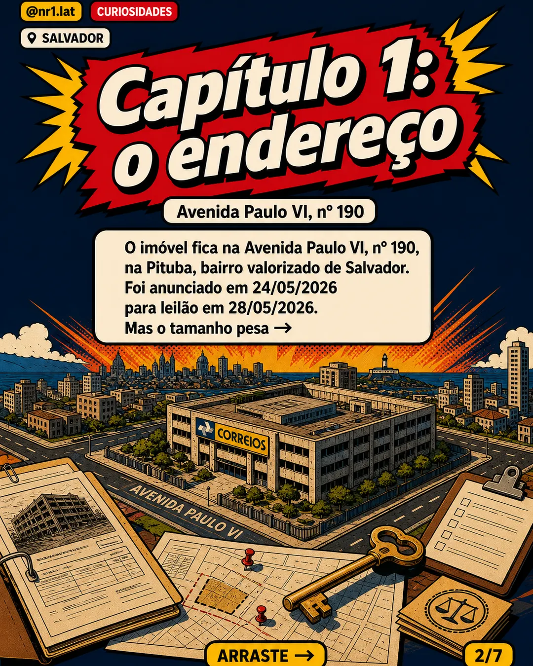 Em Salvador, sede dos Correios na Pituba vai ao 21º leilão — imagem 2 de 7