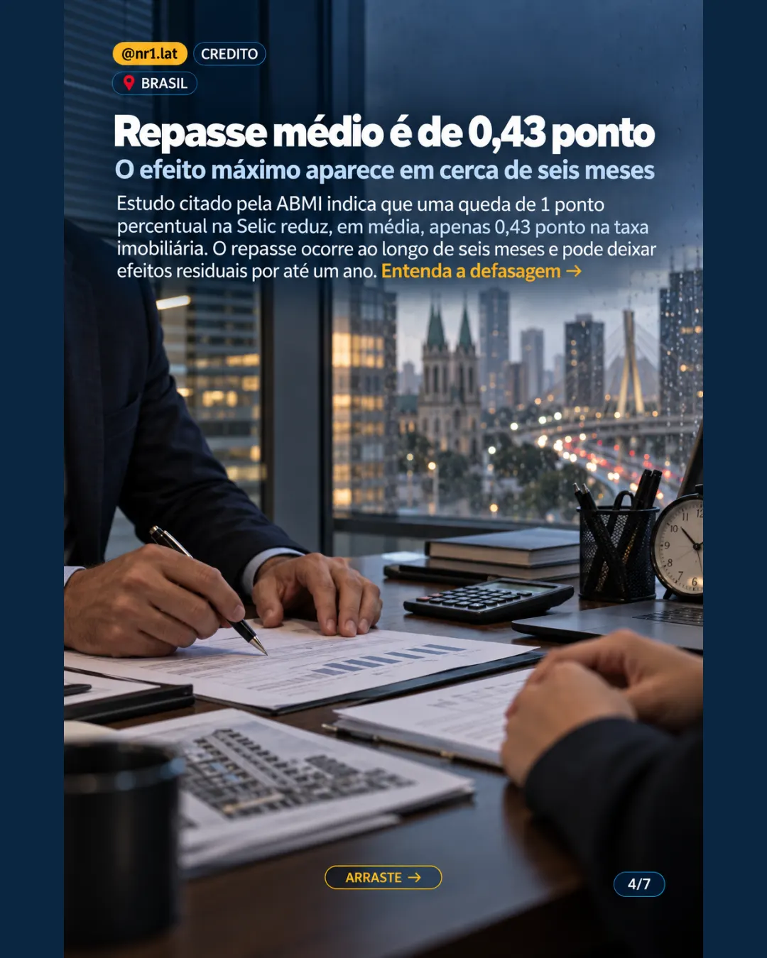 Selic cai no Brasil: crédito imobiliário pode levar meses para baixar — imagem 4 de 7