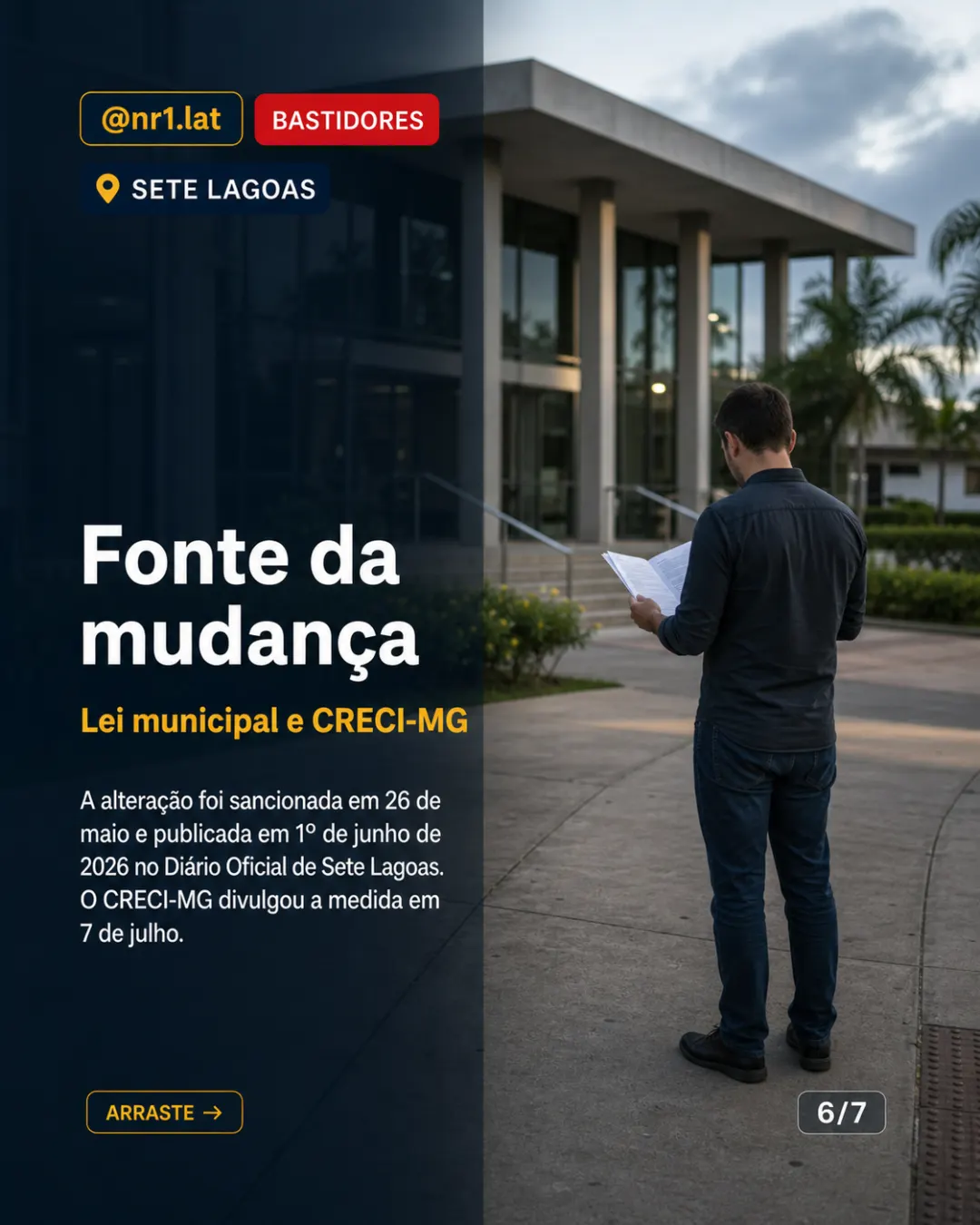 Sete Lagoas dá prioridade a corretores em bancos e cartórios — imagem 6 de 7