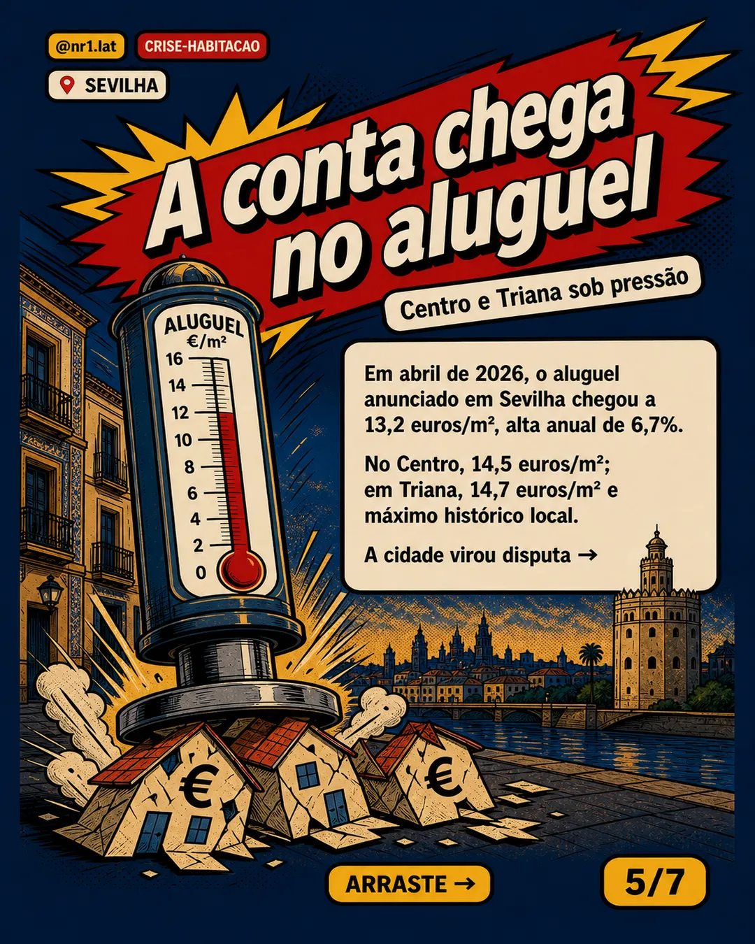 Sevilha corta pisos turísticos, mas prédios para turistas avançam — imagem 5 de 7