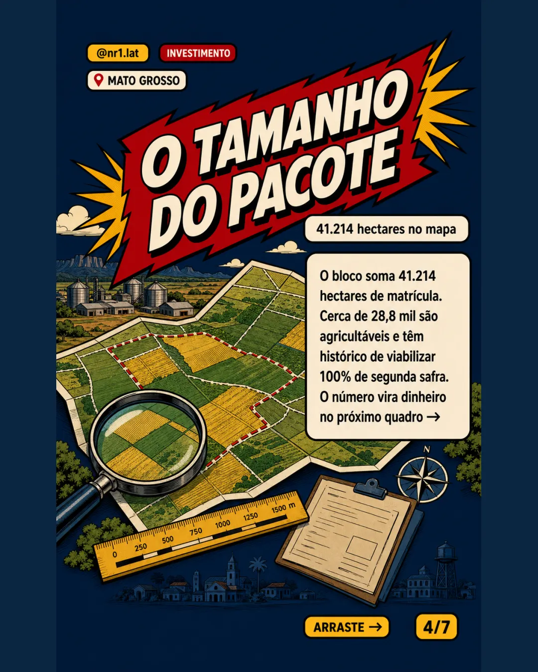 SLC e Bom Futuro disputam imóveis rurais da Radar em Mato Grosso — imagem 4 de 7