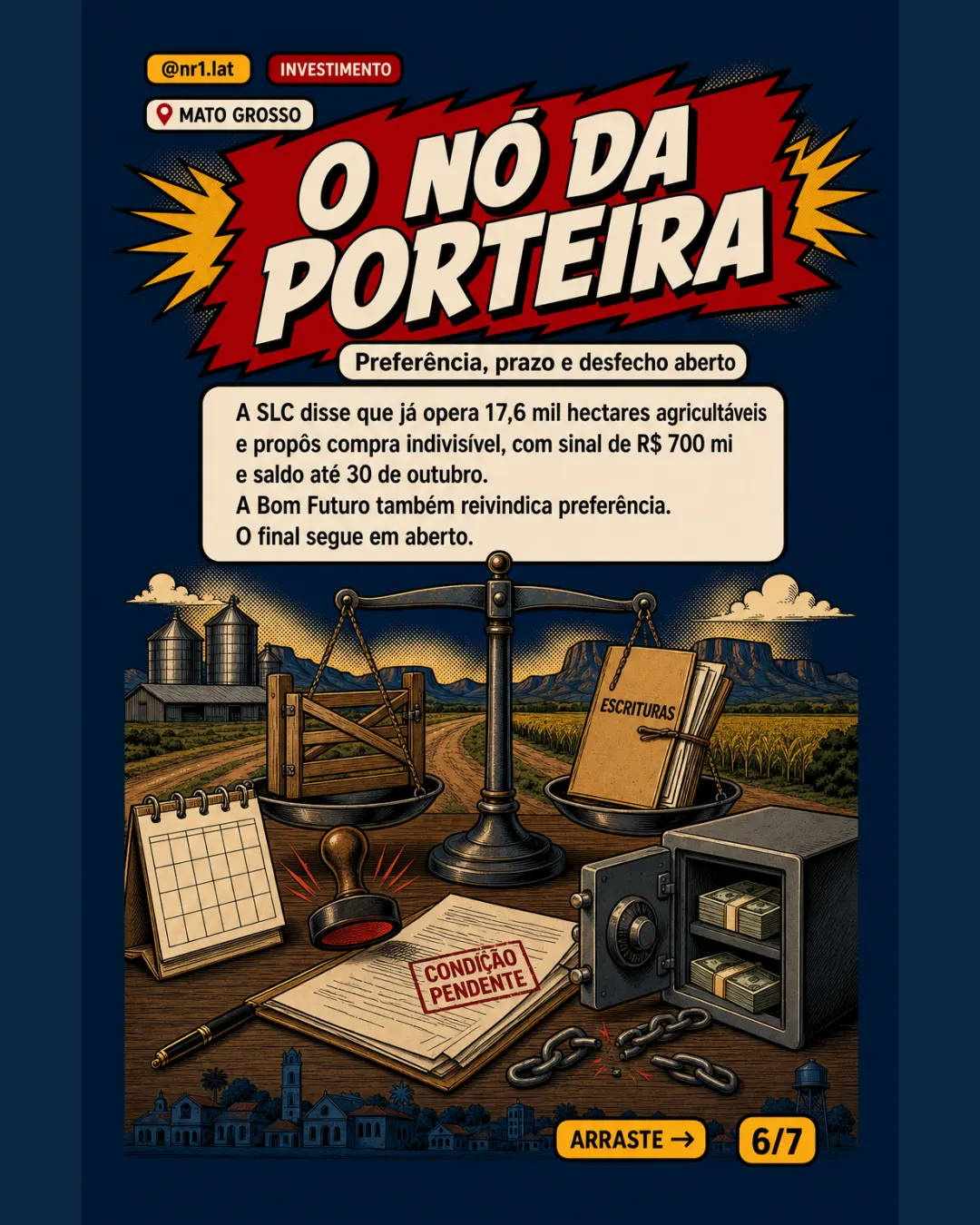 SLC e Bom Futuro disputam imóveis rurais da Radar em Mato Grosso — imagem 6 de 7