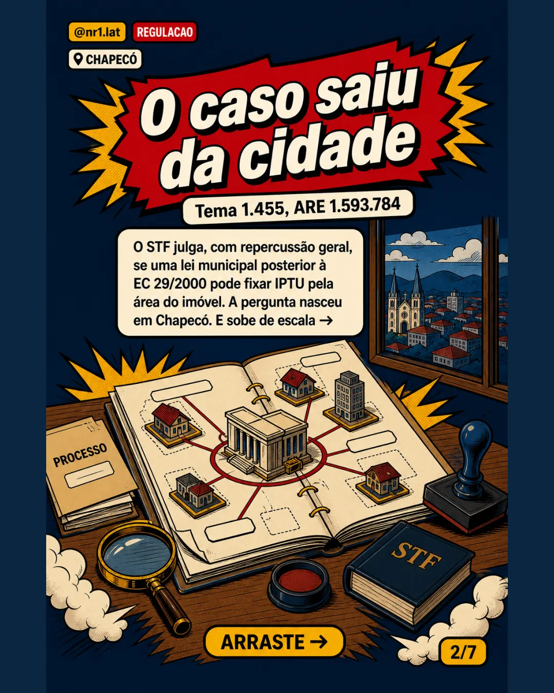 STF mira IPTU por metragem em lei de Chapecó — imagem 2 de 7