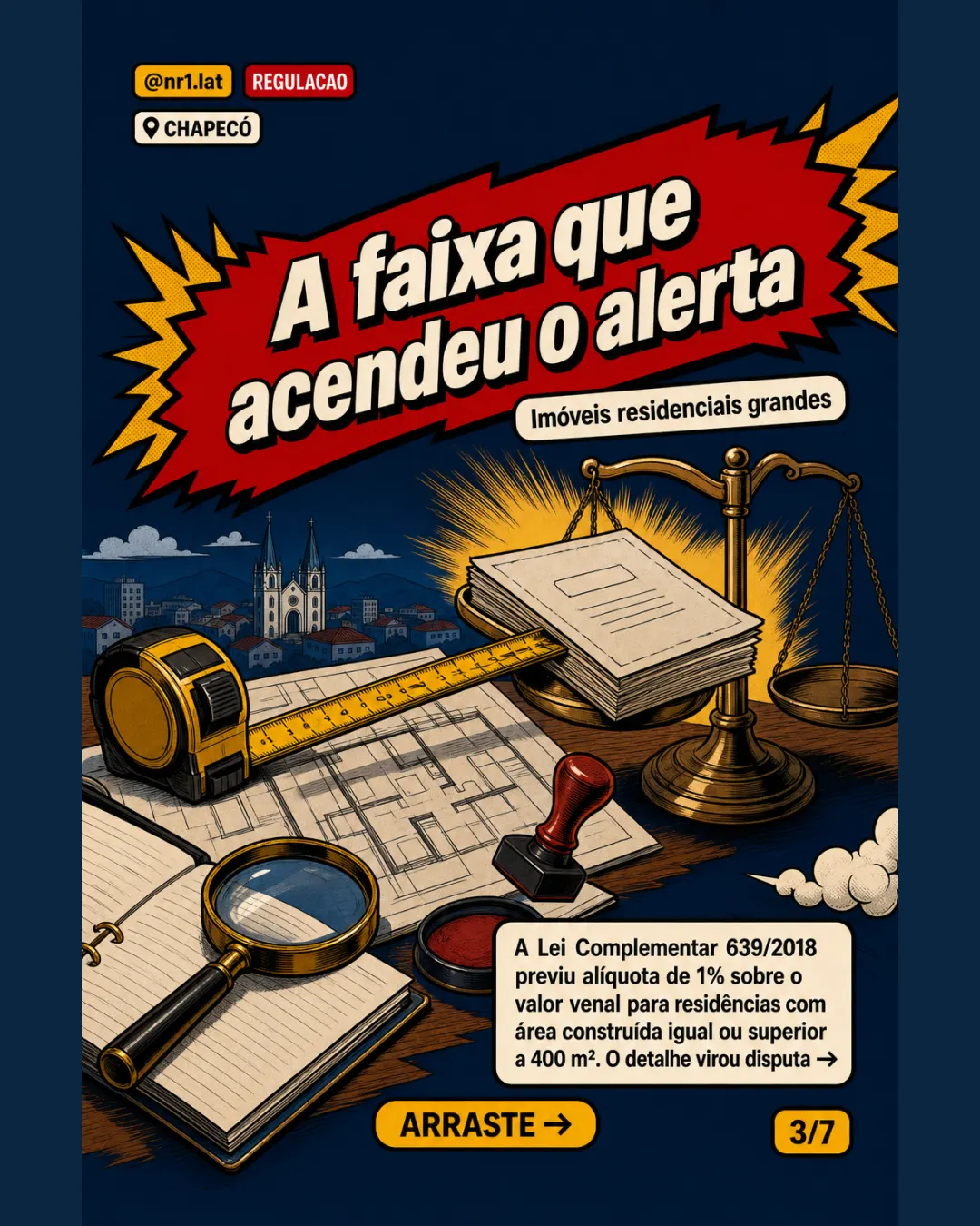 STF mira IPTU por metragem em lei de Chapecó — imagem 3 de 7
