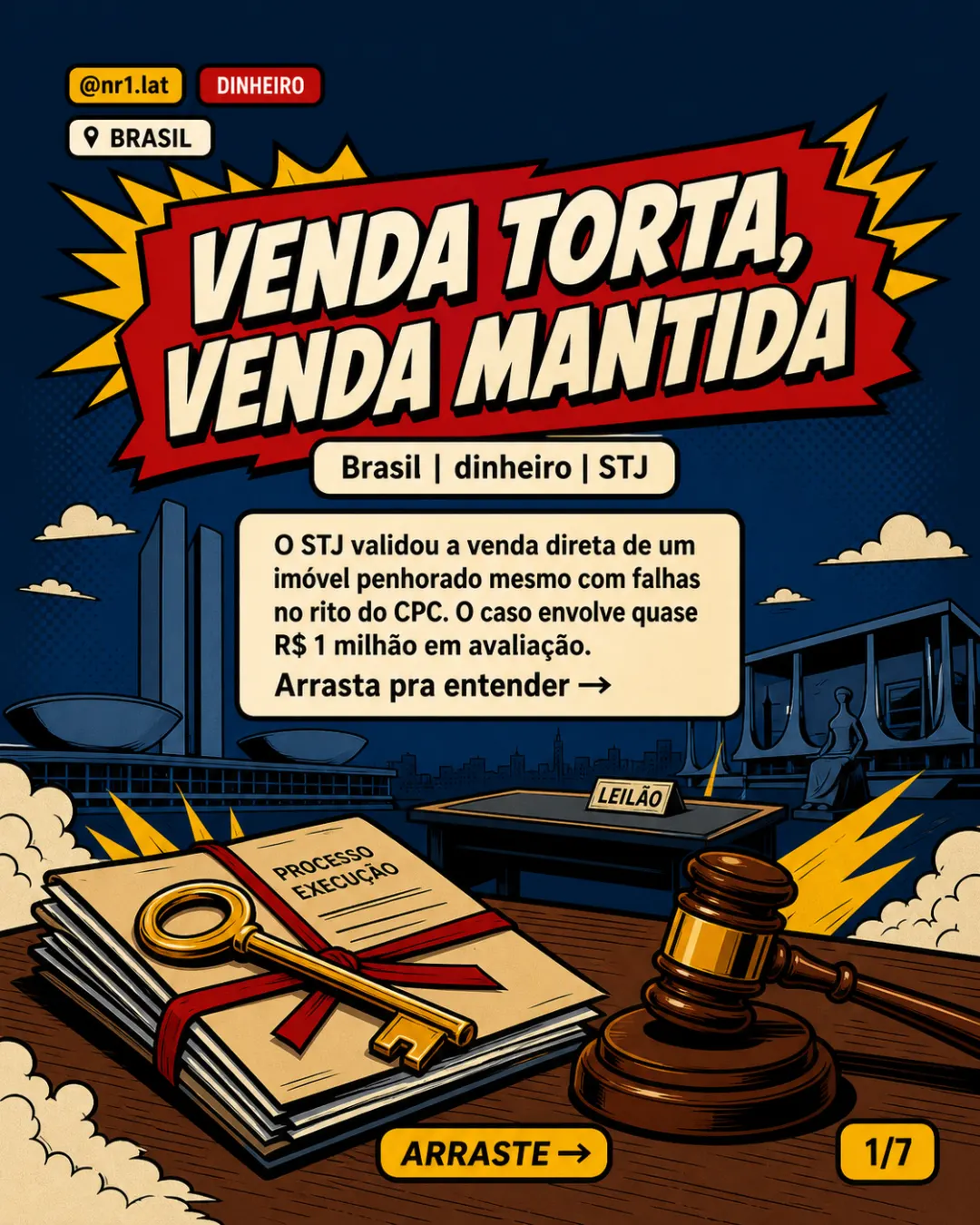 STJ valida venda direta de imóvel penhorado no Brasil — imagem 1 de 7