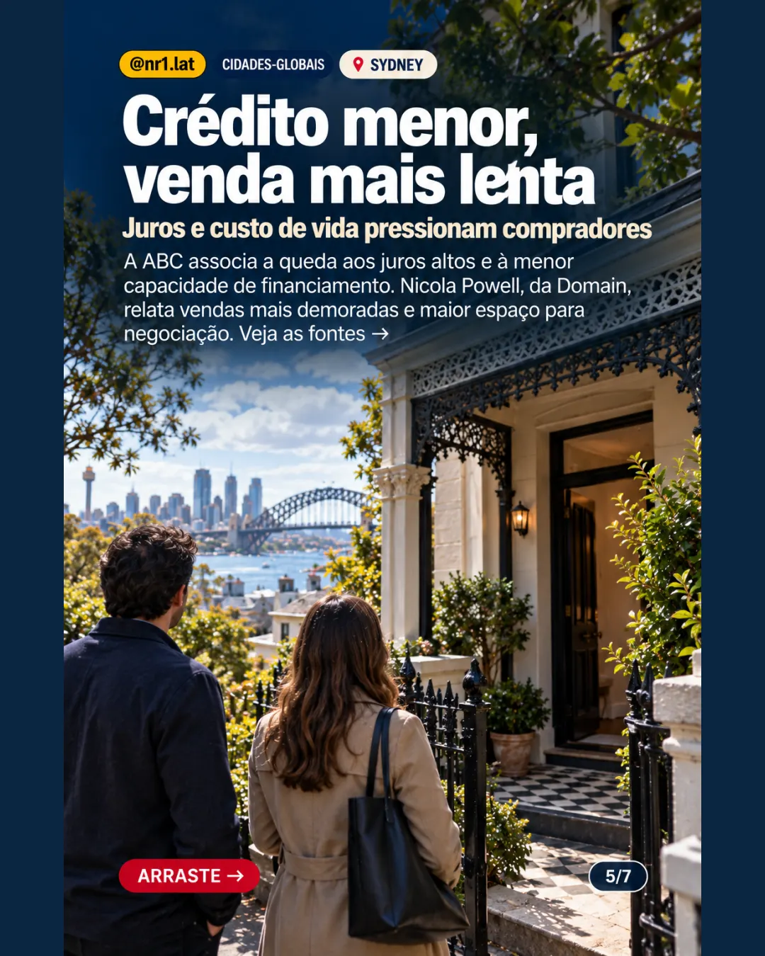 Sydney: casas caem 4,7%, maior recuo trimestral em quatro anos — imagem 5 de 7