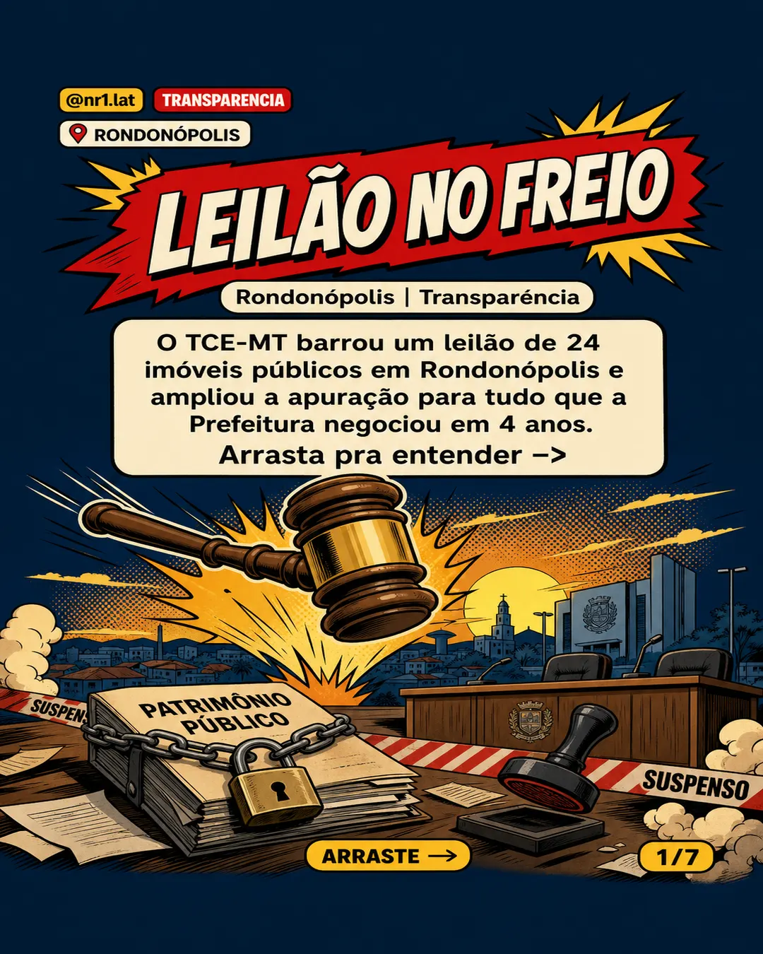 TCE amplia auditoria sobre leilão de imóveis em Rondonópolis — imagem 1 de 7