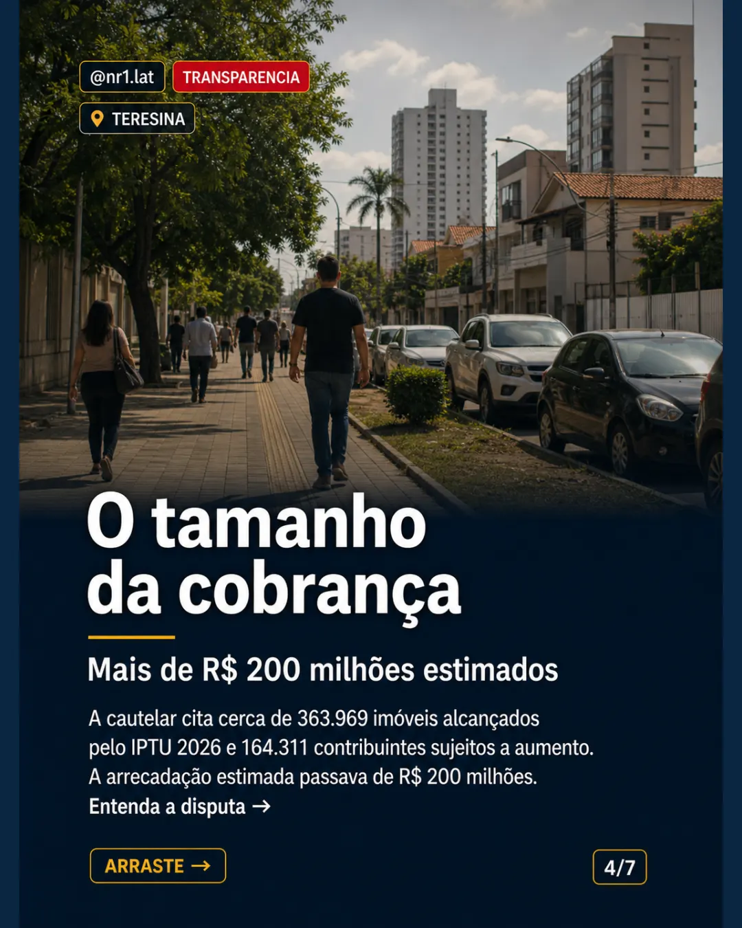 Teresina suspende IPTU 2026 de imóveis edificados — imagem 4 de 7