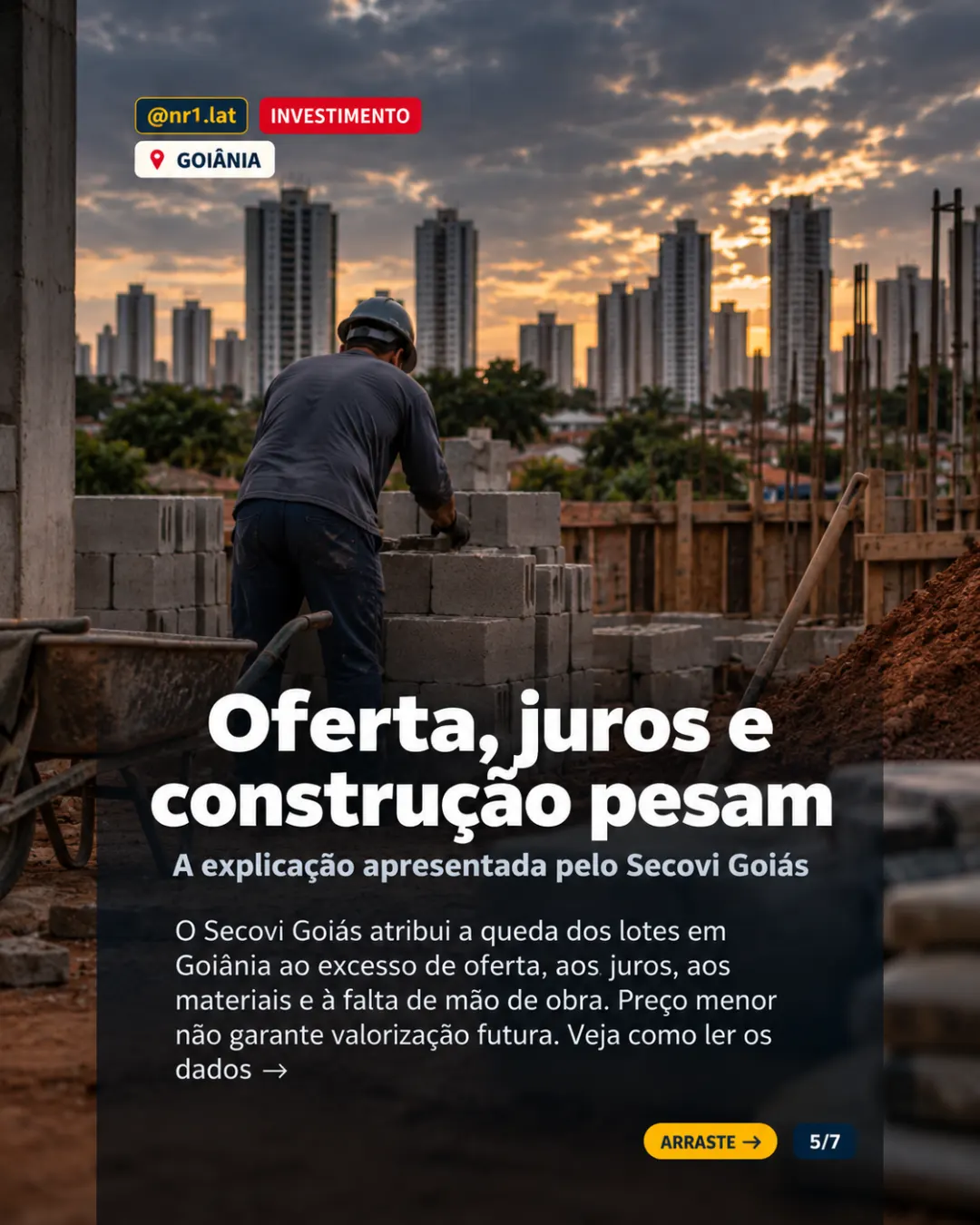 Terrenos caem de preço em 22 de 35 bairros pesquisados em Goiânia — imagem 5 de 7