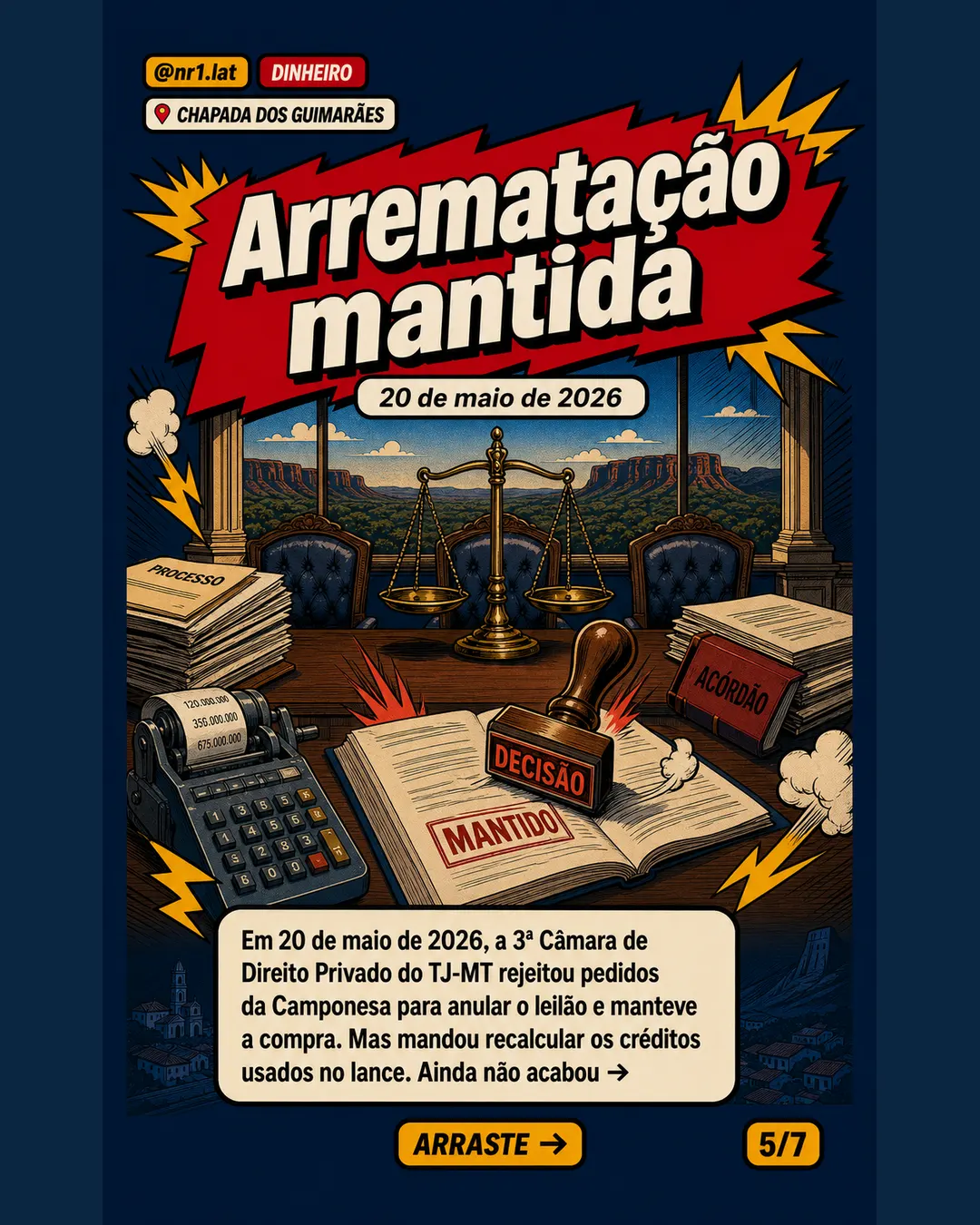 TJ-MT mantém fazenda do BTG em Chapada dos Guimarães — imagem 5 de 7