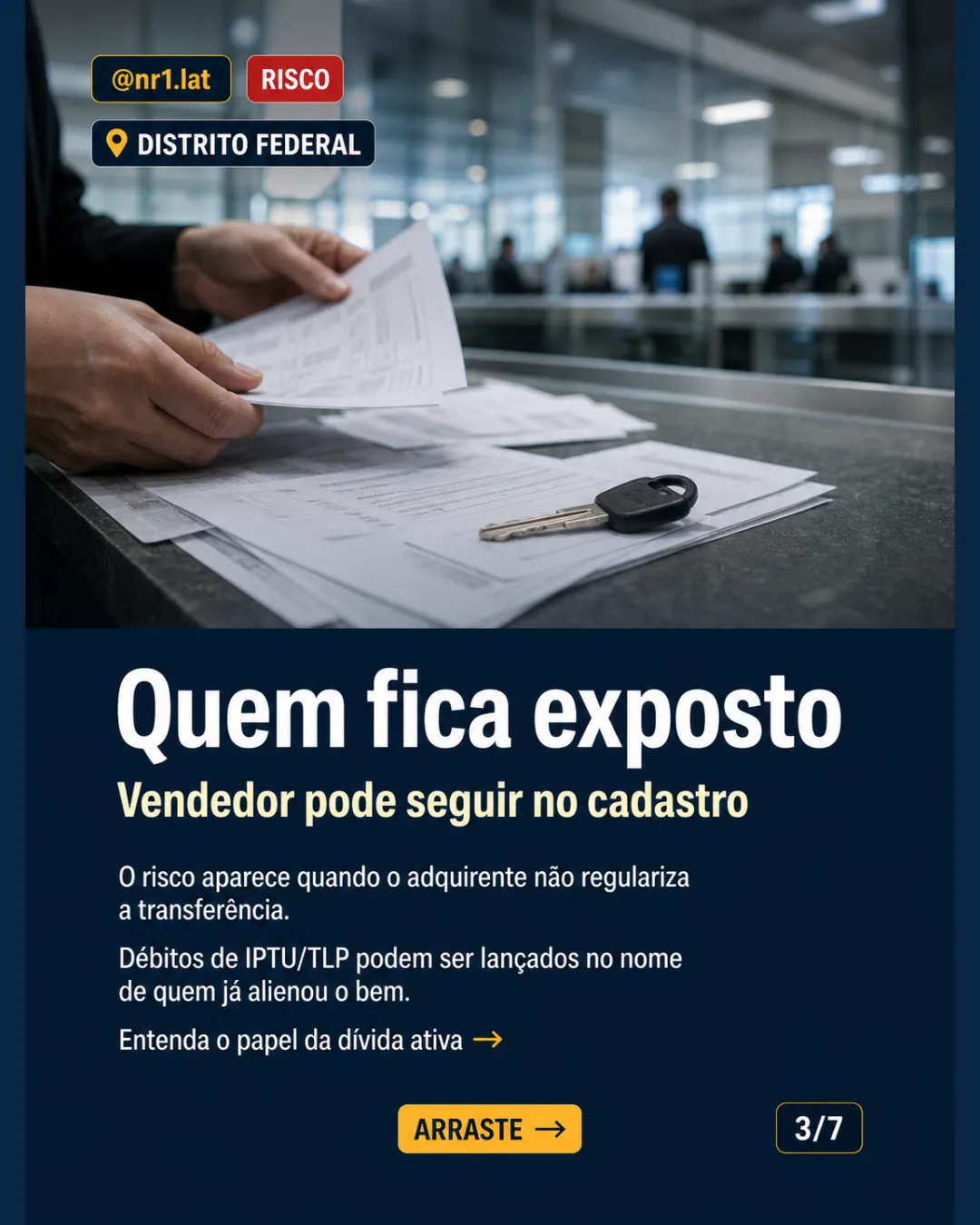 TJDFT: falta de registro de imóvel no Distrito Federal pode gerar dano moral por IPTU — imagem 3 de 7