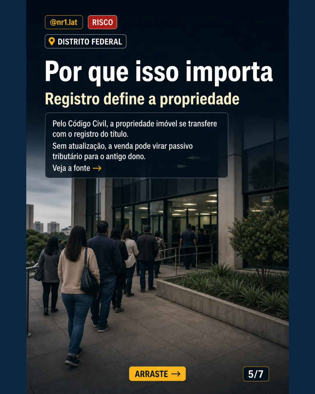 TJDFT: falta de registro de imóvel no Distrito Federal pode gerar dano moral por IPTU — imagem 5 de 7