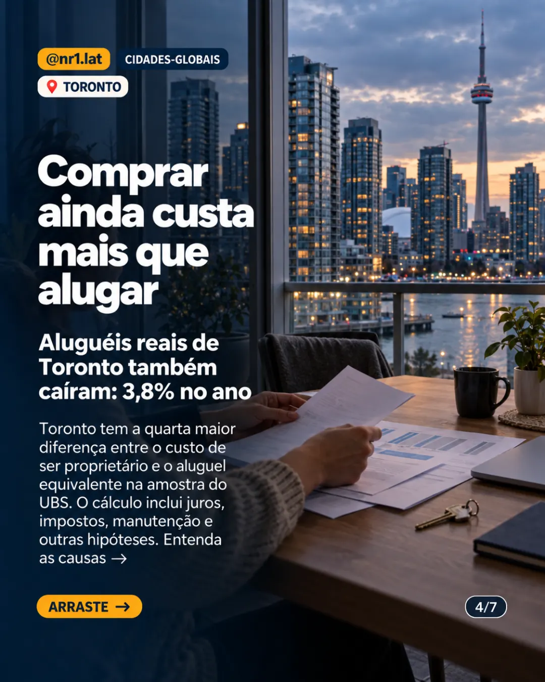 Imóveis em Toronto perdem quase 30% do valor real desde 2022 — imagem 4 de 7