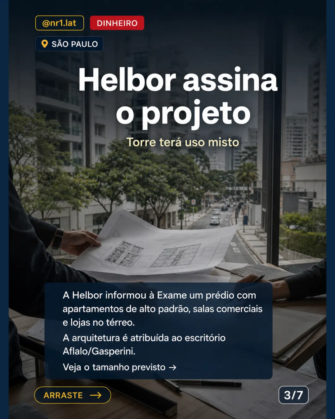 Torre de luxo de R$ 300 mi substituirá Rodeio em São Paulo — imagem 3 de 7