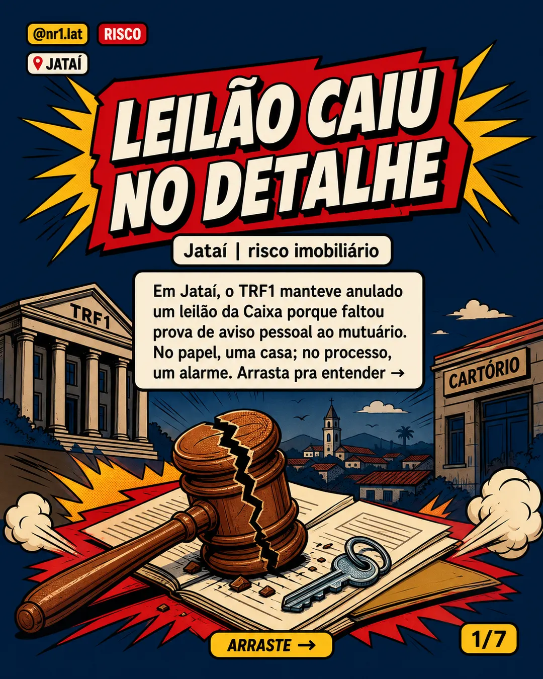 TRF1 anula leilão da Caixa de imóvel em Jataí — imagem 1 de 7