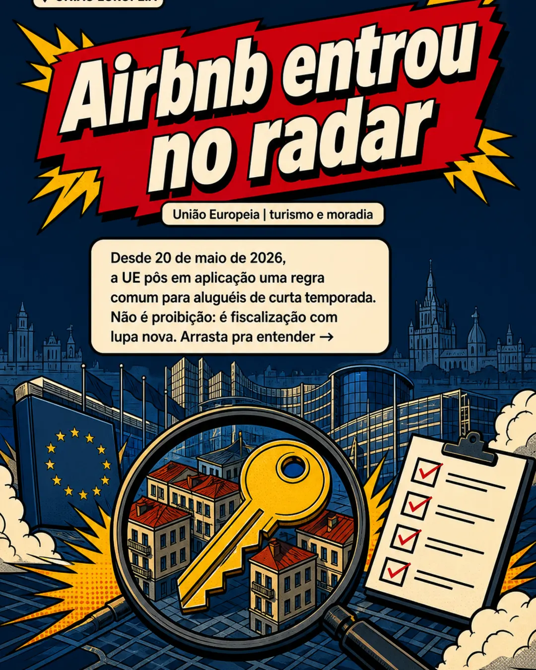 União Europeia põe Airbnb sob nova regra após 951,6 mi noites — imagem 1 de 7