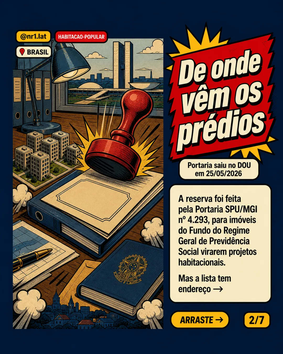 União mira 909 moradias em imóveis do INSS no Brasil — imagem 2 de 7