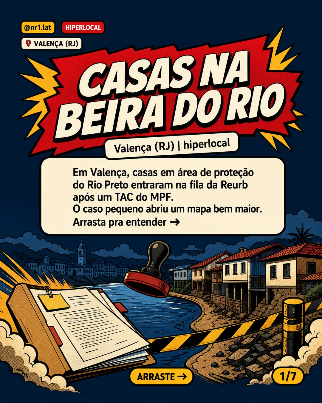 Valença (RJ) põe imóveis em APP na fila da Reurb após TAC — imagem 1 de 7