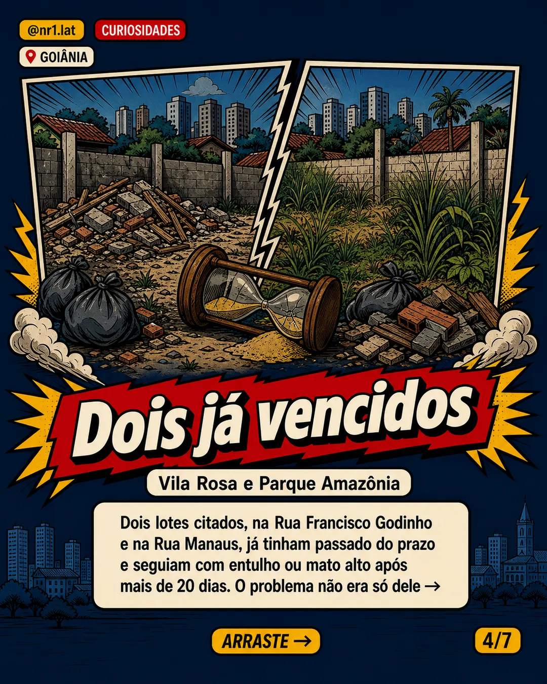 Vereador de Goiânia é cobrado por 11 lotes sujos — imagem 4 de 7