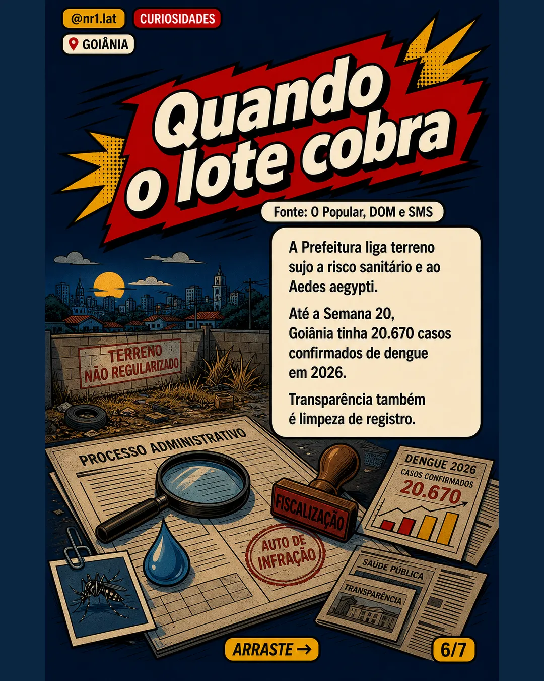 Vereador de Goiânia é cobrado por 11 lotes sujos — imagem 6 de 7