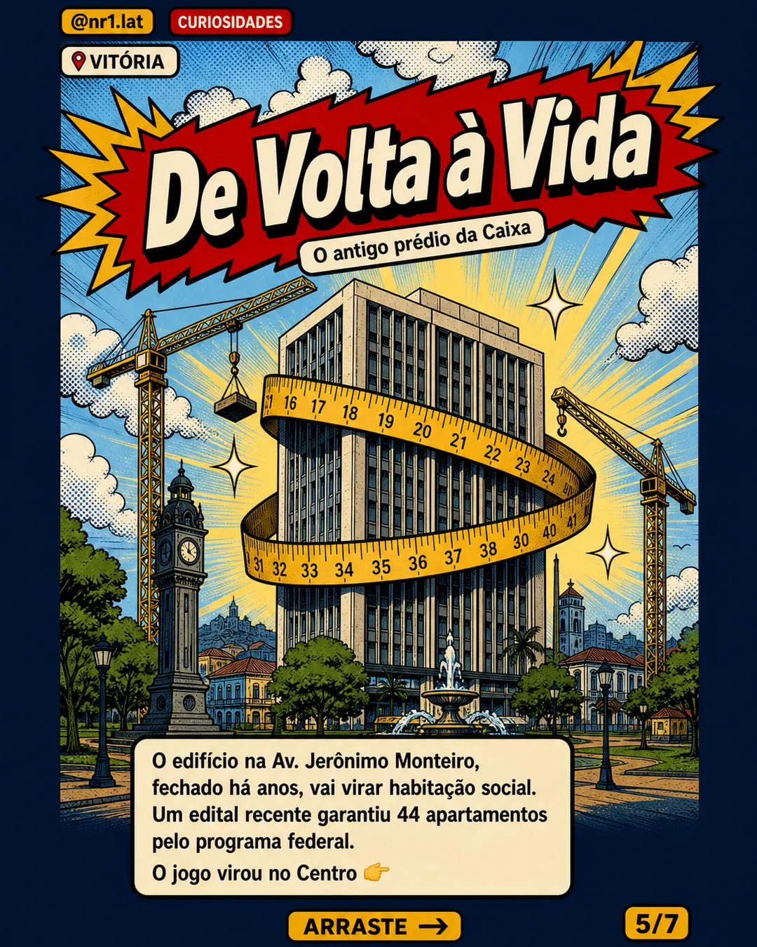 Vitória mira 217 imóveis ociosos no Centro após pressão judicial — imagem 5 de 7