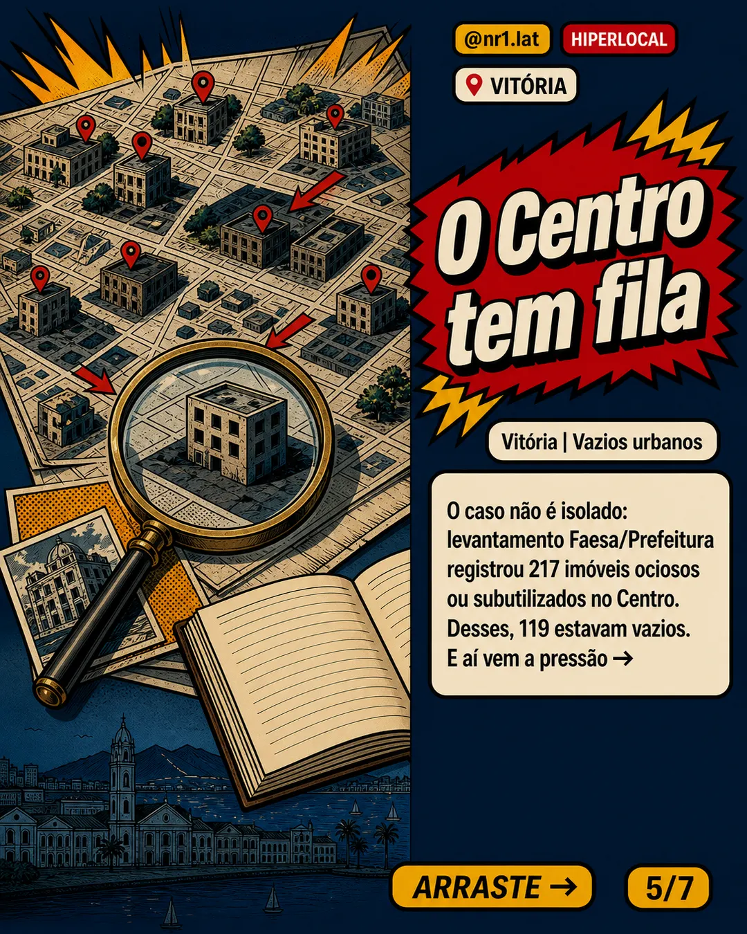 Vitória troca prédio abandonado por 44 moradias no Centro — imagem 5 de 7