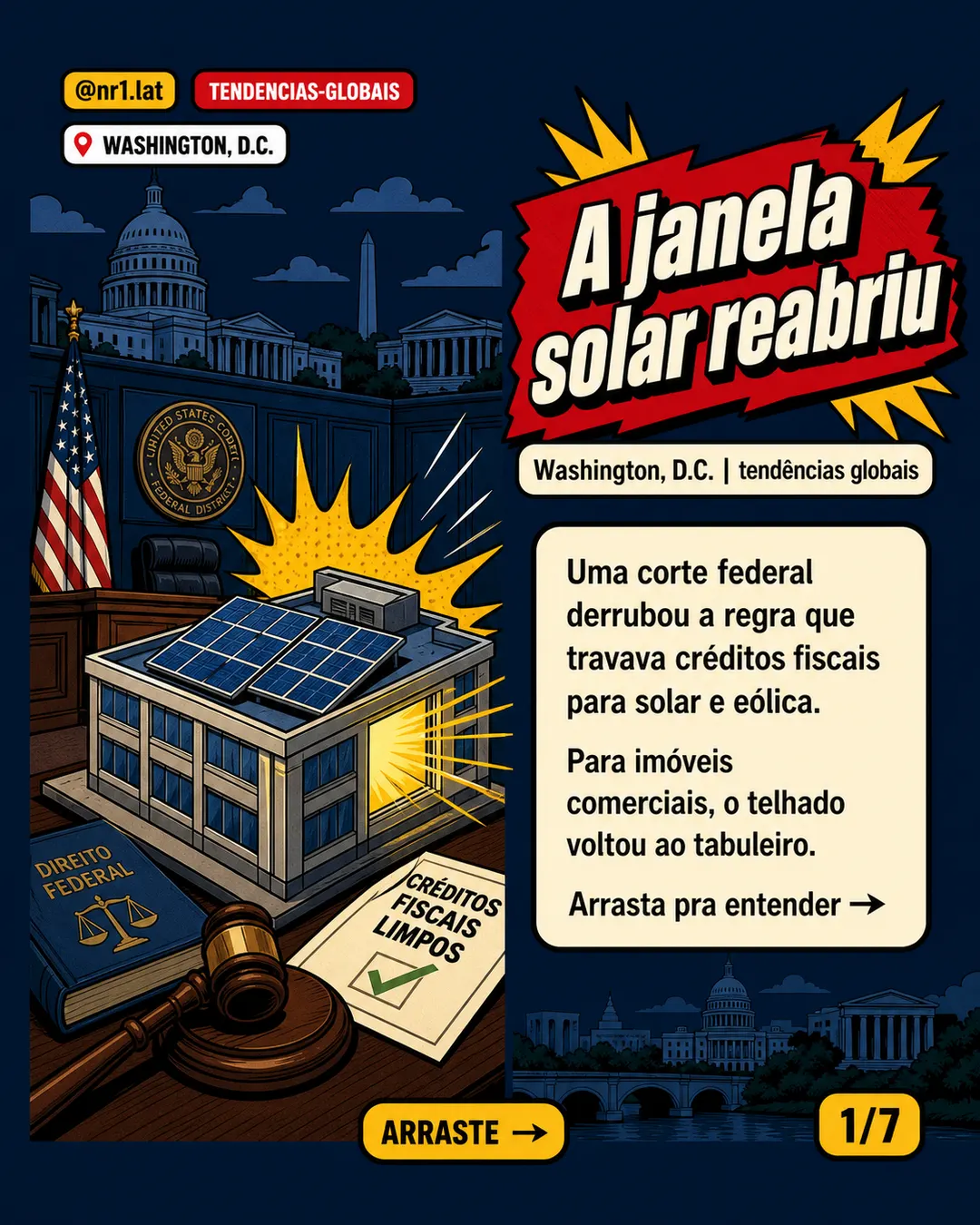 Washington, D.C. reabre janela fiscal para solar em imóveis — imagem 1 de 7