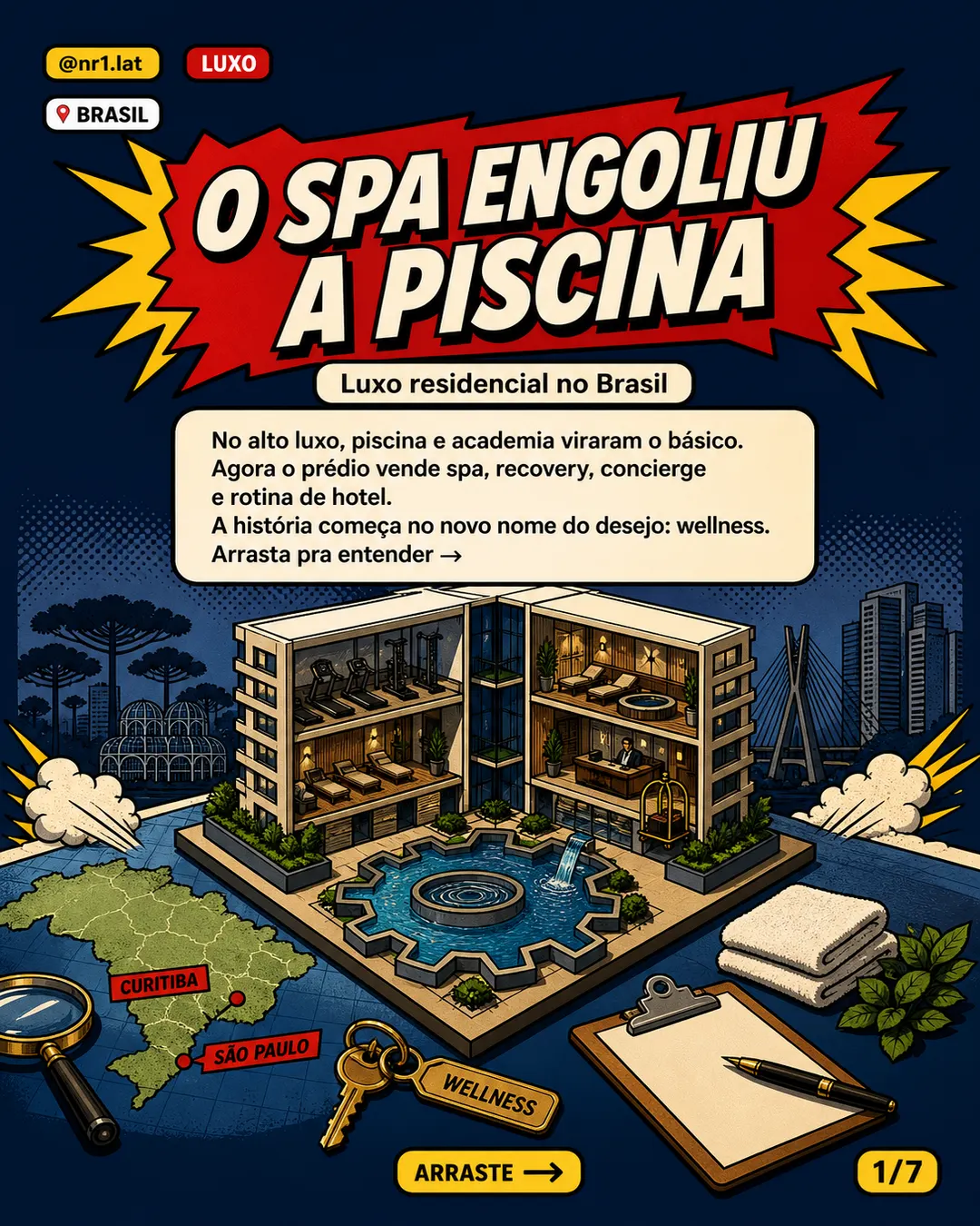 Wellness vira aposta bilionária no luxo imobiliário no Brasil — imagem 1 de 7